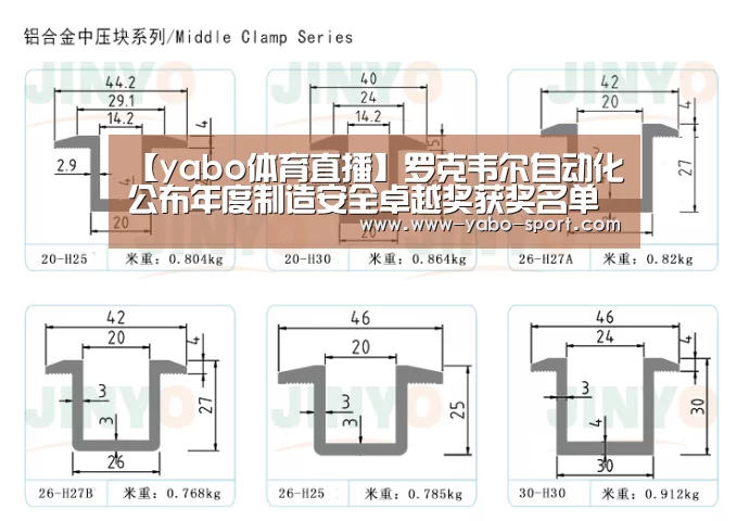 【yabo体育直播】罗克韦尔自动化公布年度制造安全卓越奖获奖名单(图3) yabo体育官网